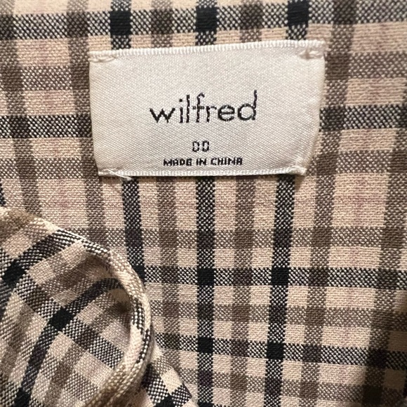 Aritzia Wilfred Mini Structured Dress - Picture 3 of 4